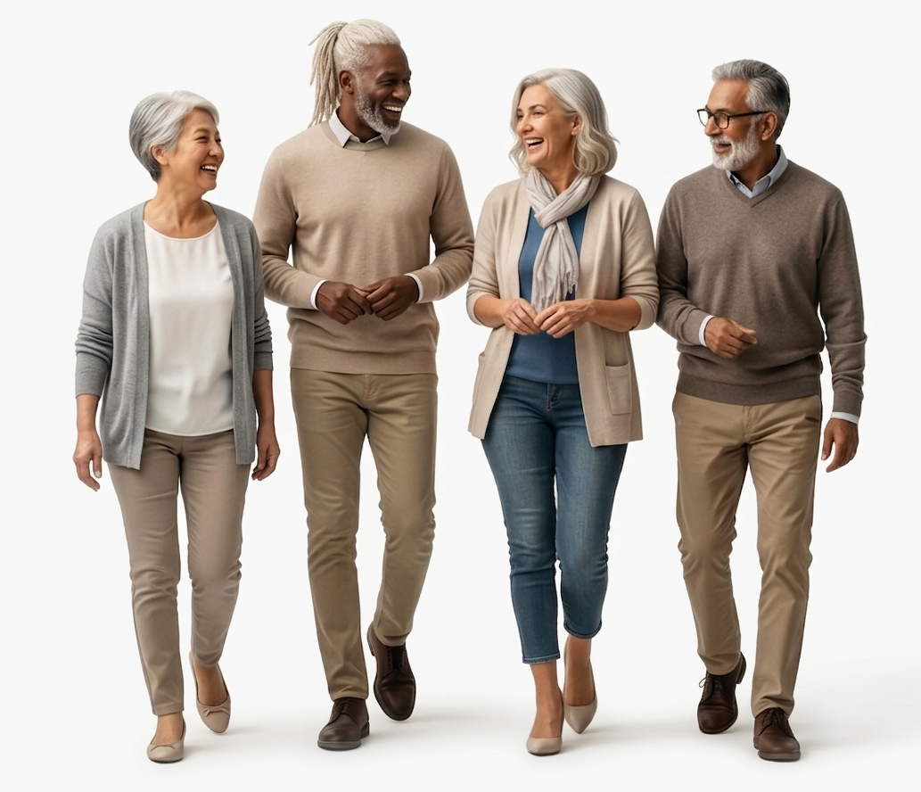 Seniors using technology